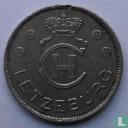 Luxemburg 1 franc 1939 - Afbeelding 2