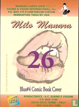 Blue#4 comic book cover - Image 2