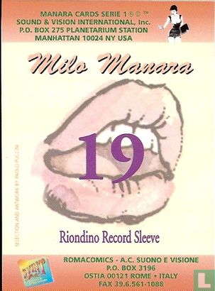 Riondino record sleeve - Image 2