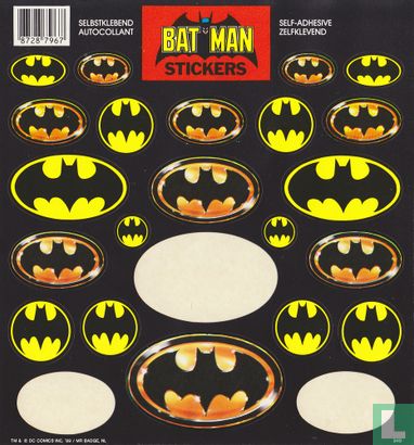 Batman logo's stickers