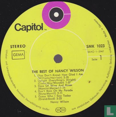 Best of Nancy Wilson - Afbeelding 3