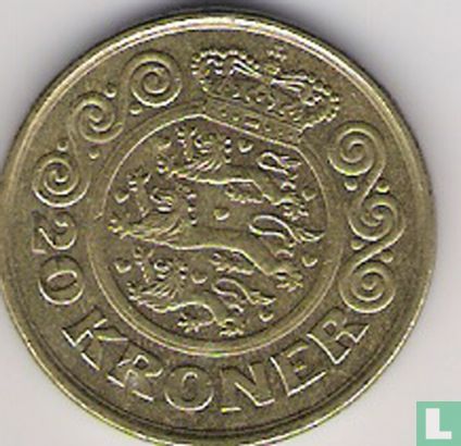 Denemarken 20 kroner 1999 - Afbeelding 2