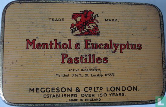 Menthol & Eucalyptus Pastilles