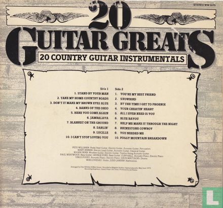 20 Country guitar Instrumentals  - Bild 2