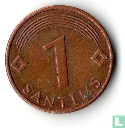 Lettonie 1 santims 2003 - Image 2