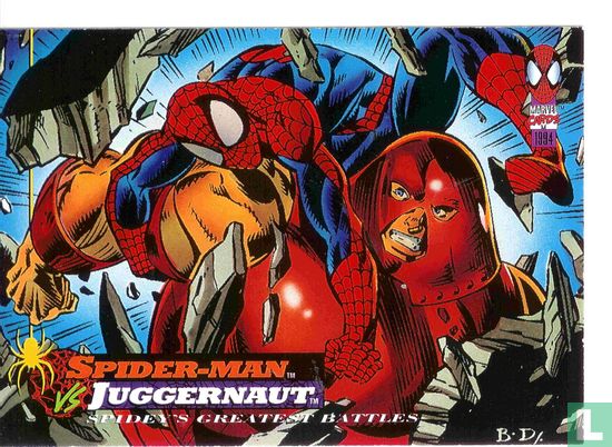 spider-man versus juggernaut - Afbeelding 1