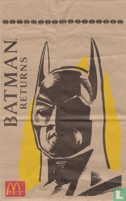 Papieren McDonald's Batman Returns zak - Afbeelding 1