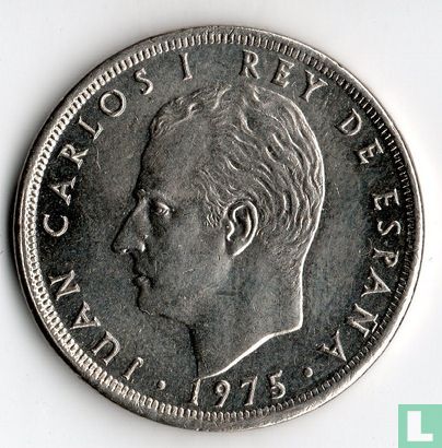 Spanje 25 pesetas 1975 (76) - Afbeelding 2