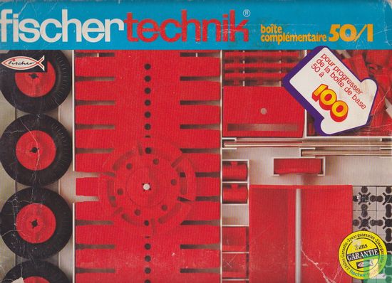 fischertechnik 50/1 uitbreidingsdoos (ca 1987) - Image 1