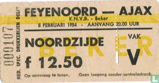 19840208 Feyenoord - Ajax
