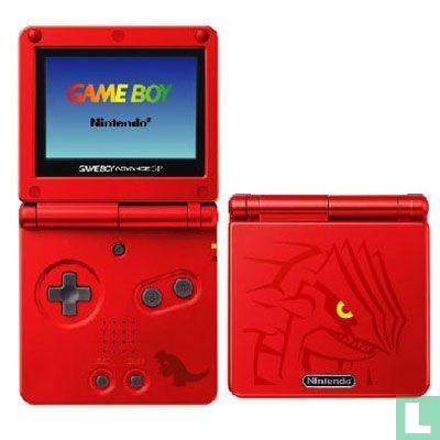 Game Boy Advance SP: Pokemon Groudon Edition
