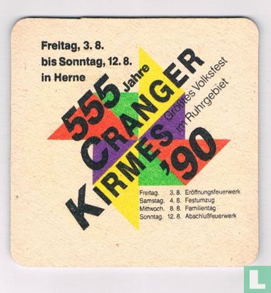 555 Jahre Cranger Kirmes Siegel-Pils - Image 1