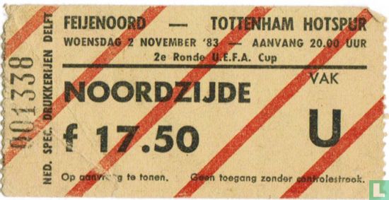 19831102 Feijenoord - Tottenham Hotspur