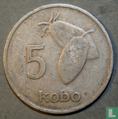 Nigeria 5 kobo 1973 - Afbeelding 2