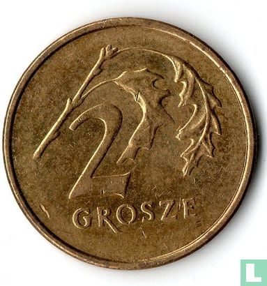 Pologne 2 grosze 2004 - Image 2