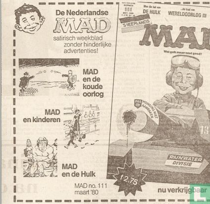 1980 De Nederlandse MAD - MAD en de koude oorlog