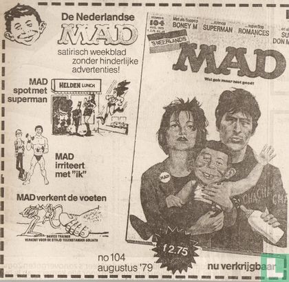 1979 De Nederlandse MAD - MAD spot met superman