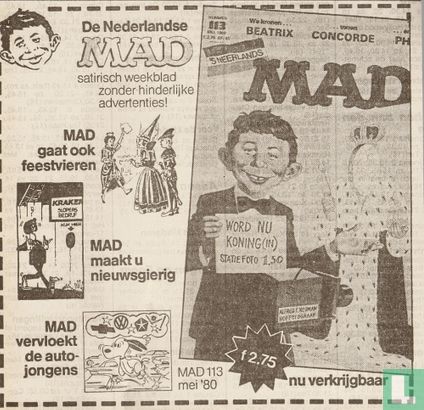 1980 De Nederlandse MAD - MAD gaat ook feestvieren