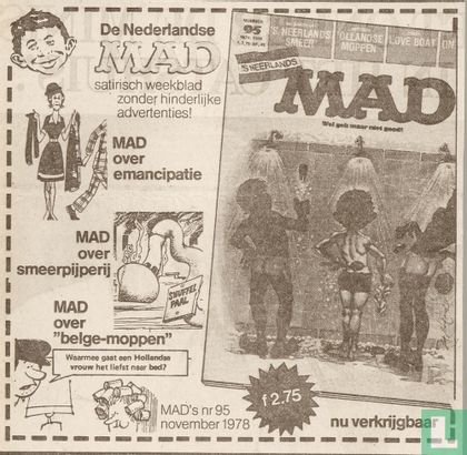 1978 De Nederlandse MAD - MAD over emancipatie