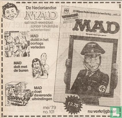 1979 De Nederlandse MAD - MAD duikt in het oorlogsverleden