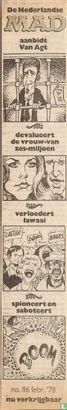 1978 De Nederlandse MAD aanbidt Van Agt