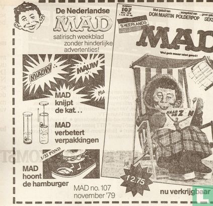 1979 De Nederlandse MAD - MAD knijpt de kat...