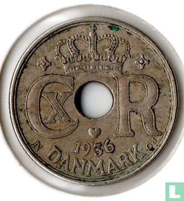 Denmark 10 øre 1936 - Image 1