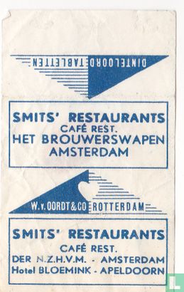 Smits' Restaurants Café rest. Het Brouwerswapen