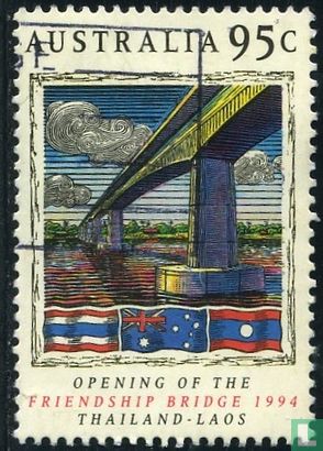  Laos-Thailand-Freundschaftsbrücke-Eröffnung