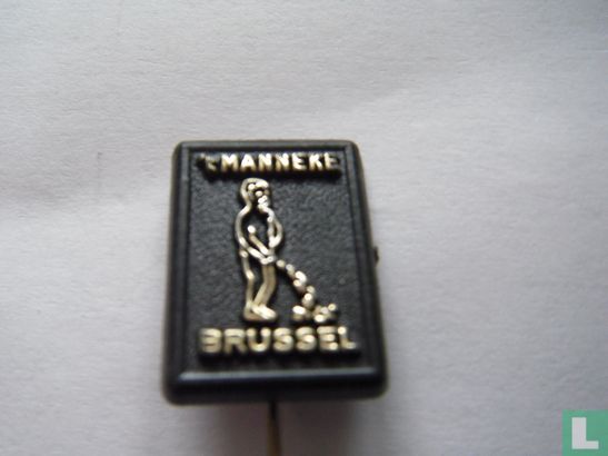 't Manneke Brussel [gold on black]