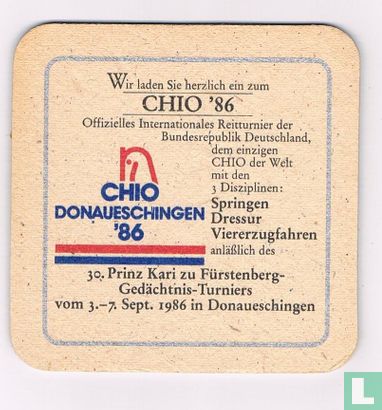 CHIO Donaueschingen '86 - Afbeelding 1