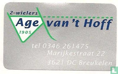 Age van 't Hoff 2-wielers