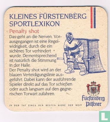 Kleines Fürstenberg Sportlexikon - Penalty shot - Afbeelding 1