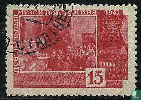 Vijf jaar Lenin-museum