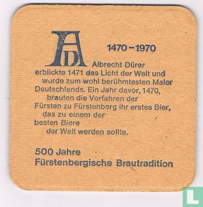 500 Jahre Fürstenbergische Brautradition - Albrecht Dürer erblickte ... - Afbeelding 1