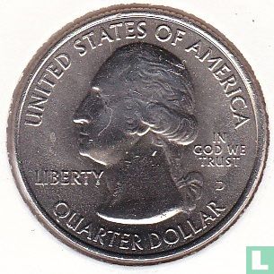 États-Unis ¼ dollar 2010 (D) "Mount Hood" - Image 2