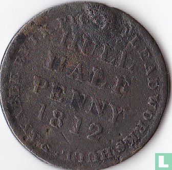 Groot Brittannië ½ penny token Hull 1812 - Afbeelding 1
