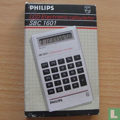 Philips SBC 1601 LCD Electronic calculator - Image 3