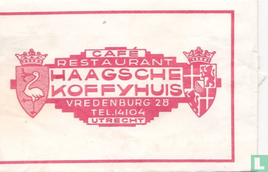 Café Restaurant Haagsche Koffyhuis