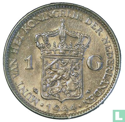 Netherlands 1 gulden 1944 (type 1) - Image 1