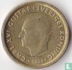 Zweden 10 kronor 2003 variant - Afbeelding 1