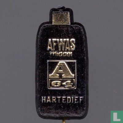 Afwasmiddel A64 Hartedief [black]