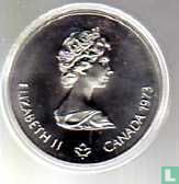 Canada 5 dollars 1973 "XXI Olympics in Montreal - sailboats ahead of Kingston" - Afbeelding 1