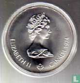 Canada 5 dollars 1974 "XXI Olympics in Montreal - Olympic rings" - Image 1