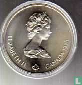 Canada 5 dollars 1976 "XXI Olympics in Montreal - Olympic flame" - Image 1