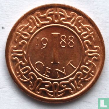 Suriname 1 cent 1988 - Afbeelding 1