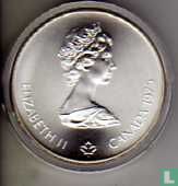 Canada 5 dollars 1975 "XXI Olympics in Montreal - swimming" - Image 1