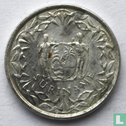 Suriname 1 Cent 1976 - Bild 2