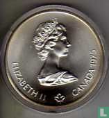 Canada 5 dollars 1975 "XXI Olympics in Montreal - women's javelin" - Afbeelding 1