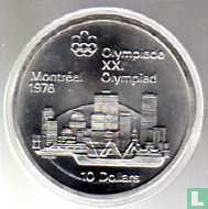 Canada 10 dollars 1973 "XXI Olympics in Montreal - view of Montreal" - Afbeelding 2